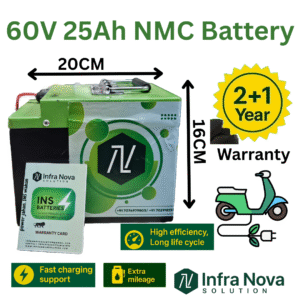 INS 60V 25Ah Lithium-Ion Battery  2+1-Year Warranty