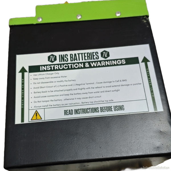 60V33Ah (1) INS 60V 38Ah Lithium-Ion Battery with Smart BMS & App Monitoring – 2+1-Year Warranty