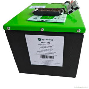 INS 60V 43Ah Lithium-Ion Battery | Long Range
