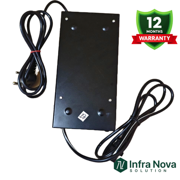 InfraNova 63V 6A Lithium-ion Battery Charger (71.4V Cut-off, 17S BMS)