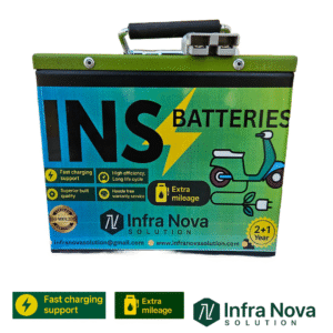 INS 60V22Ah Lithium-Ion Battery Pack 1+1-Year Warranty