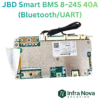 JBD Smart BMS 8–24S 40A (Bluetooth/UART)
