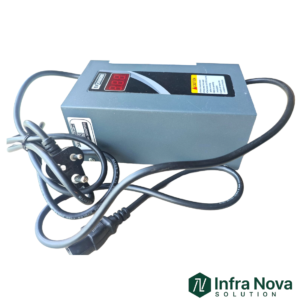 INS 54.6V 6A Lithium-Ion Battery Charger with Display | 1 Year Warranty