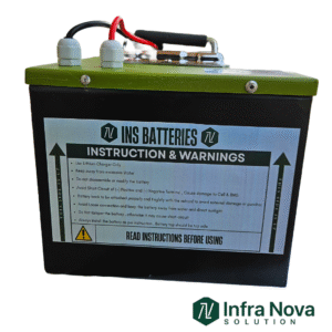 INS 60V22Ah Lithium-Ion Battery Pack 1+1-Year Warranty